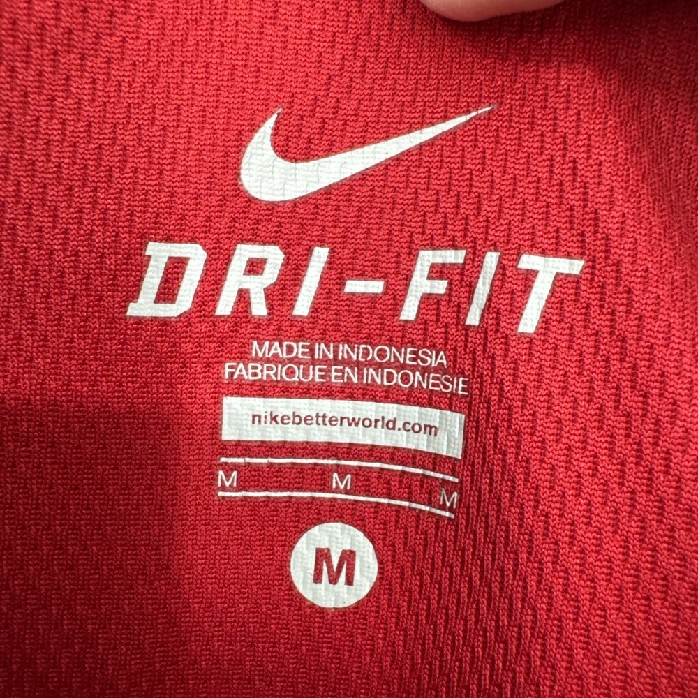Nike USA Soccer Official Training Jersey Red Long-Sleeved Women's Size: M - Picture 4 of 13